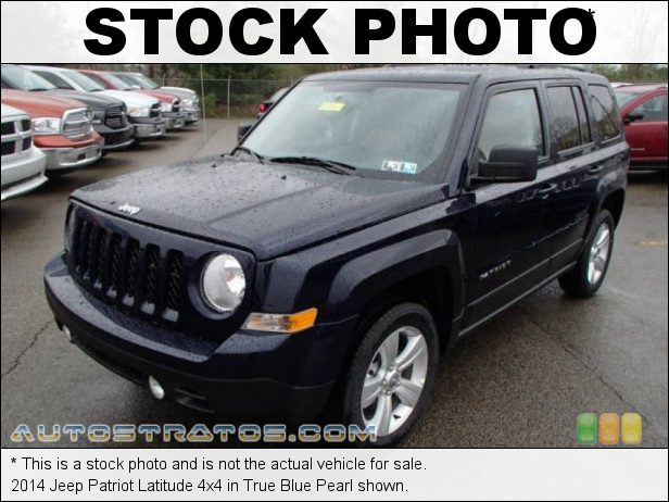 Stock photo for this 2014 Jeep Patriot Latitude 4x4 2.4 Liter DOHC 16-Valve Dual VVT 4 Cylinder 6 Speed Automatic