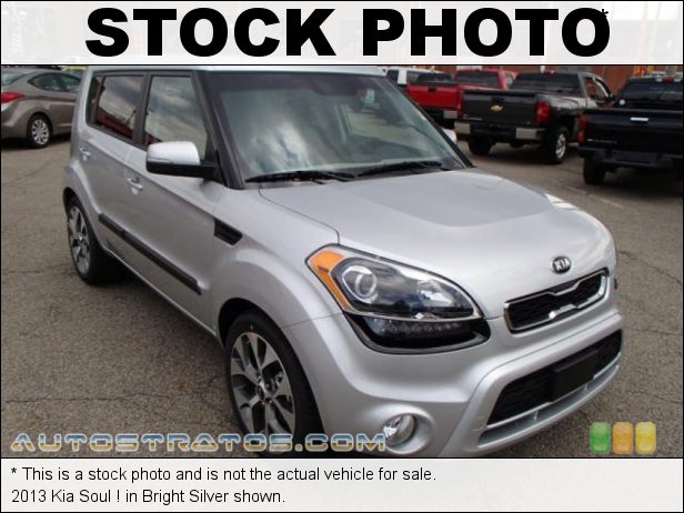 Stock photo for this 2013 Kia Soul  2.0 Liter DOHC 16-Valve CVVT 4 Cylinder 6 Speed Automatic
