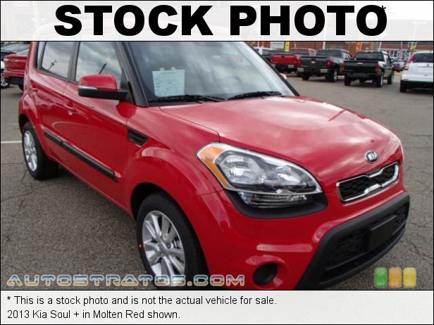 Stock photo for this 2013 Kia Soul  2.0 Liter DOHC 16-Valve CVVT 4 Cylinder 6 Speed Automatic