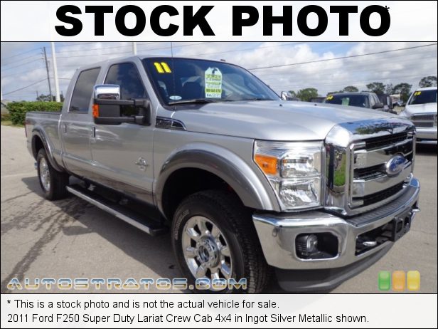 Stock photo for this 2011 Ford F250 Super Duty Crew Cab 4x4 6.7 Liter OHV 32-Valve B20 Power Stroke Turbo-Diesel V8 6 Speed TorqShift Automatic