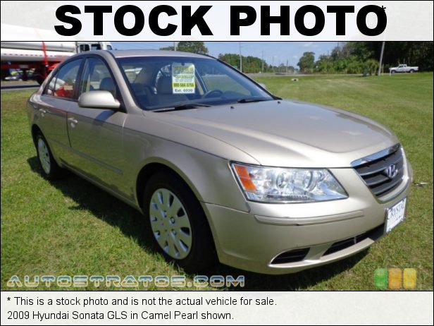 Stock photo for this 2009 Hyundai Sonata GLS 2.4 Liter DOHC 16V VVT 4 Cylinder 5 Speed Shiftronic Automatic