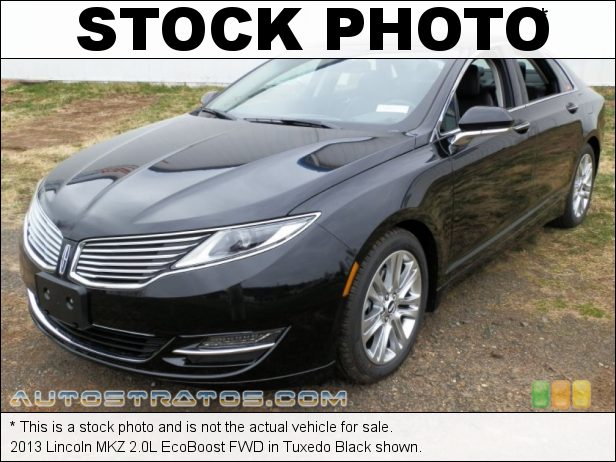 Stock photo for this 2013 Lincoln MKZ 2.0L EcoBoost FWD 2.0 Liter GTDI EcoBoost Turbocharged DOHC 16-Valve Ti-VCT 4 Cyli 6 Speed SelectShift Automatic