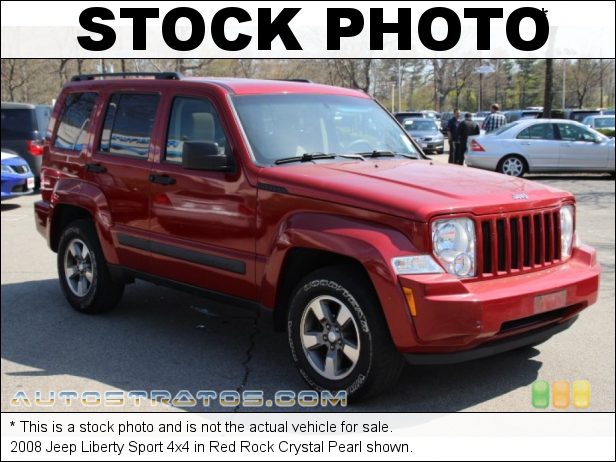Stock photo for this 2008 Jeep Liberty Sport 4x4 3.7 Liter SOHC 12 Valve V6 4 Speed Automatic
