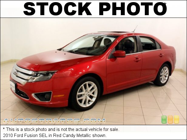 Stock photo for this 2010 Ford Fusion SEL 2.5 Liter DOHC 16-Valve VVT Duratec 4 Cylinder 6 Speed Automatic