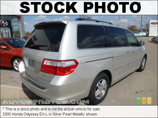 Stock photo for this 2005 Honda Odyssey EX-L 3.5L SOHC 24V i-VTEC V6 5 Speed Automatic