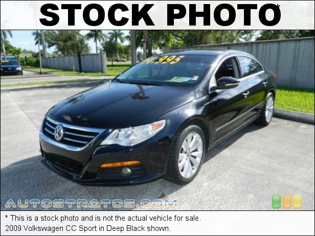 Stock photo for this 2009 Volkswagen CC Sport 2.0 Liter FSI Turbocharged DOHC 16-Valve 4 Cylinder 6 Speed Tiptronic Automatic