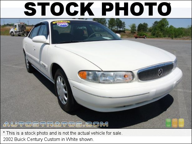 Stock photo for this 2002 Buick Century Custom 3.1 Liter OHV 12-Valve V6 4 Speed Automatic