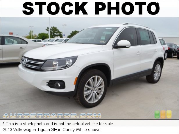 Stock photo for this 2013 Volkswagen Tiguan SE 2.0 Liter FSI Turbocharged DOHC 16-Valve VVT 4 Cylinder 6 Speed Tiptronic Automatic