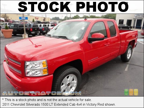 Stock photo for this 2011 Chevrolet Silverado 1500 LT Extended Cab 4x4 5.3 Liter Flex-Fuel OHV 16-Valve VVT Vortec V8 6 Speed Automatic