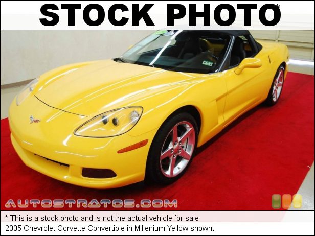 Stock photo for this 2005 Chevrolet Corvette Convertible 6.0 Liter OHV 16-Valve LS2 V8 6 Speed Manual
