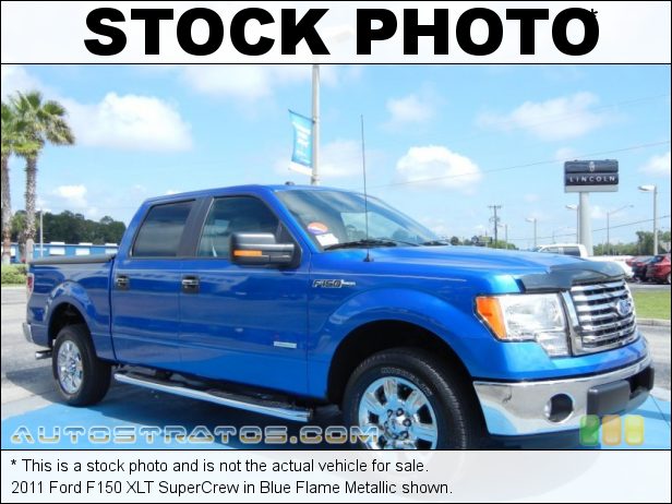 Stock photo for this 2011 Ford F150 XLT SuperCrew 3.5 Liter GTDI EcoBoost Twin-Turbocharged DOHC 24-Valve VVT V6 6 Speed Automatic