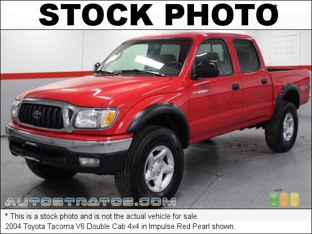 Stock photo for this 2004 Toyota Tacoma V6 Double Cab 4x4 3.4L DOHC 24V V6 4 Speed Automatic