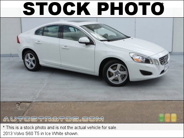 Stock photo for this 2013 Volvo S60 T5 2.5 Liter Turbocharged DOHC 20-Valve VVT Inline 5 Cylinder 6 Speed Geartronic Automatic