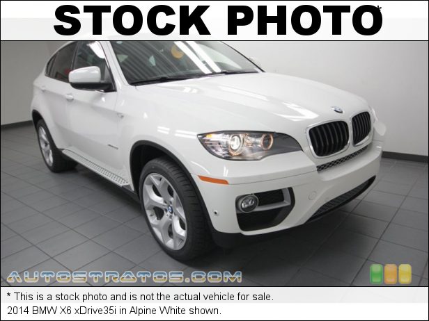Stock photo for this 2014 BMW X6 xDrive35i 3.0 Liter DI TwinPower Turbocharged DOHC 24-Valve VVT Inline 6 C 8 Speed Sport Automatic