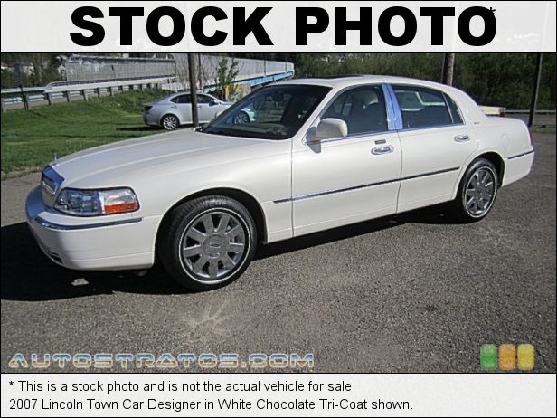 Stock photo for this 2007 Lincoln Town Car Designer 4.6 Liter SOHC 16-Valve V8 4 Speed Automatic