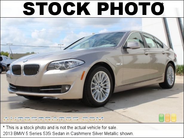 Stock photo for this 2013 BMW 5 Series 535i Sedan 3.0 Liter DI TwinPower Turbocharged DOHC 24-Valve VVT 4 Inline 6 8 Speed Automatic