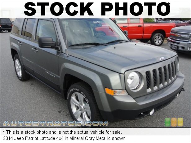 Stock photo for this 2014 Jeep Patriot Latitude 4x4 2.4 Liter DOHC 16-Valve Dual VVT 4 Cylinder 6 Speed Automatic