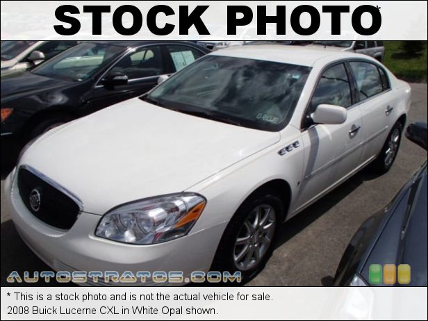 Stock photo for this 2008 Buick Lucerne CXL 3.8 Liter OHV 12-Valve 3800 Series III V6 4 Speed Automatic