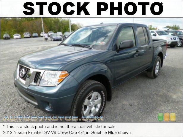 Stock photo for this 2013 Nissan Frontier Crew Cab 4x4 4.0 Liter DOHC 24-Valve CVTCS V6 5 Speed Automatic
