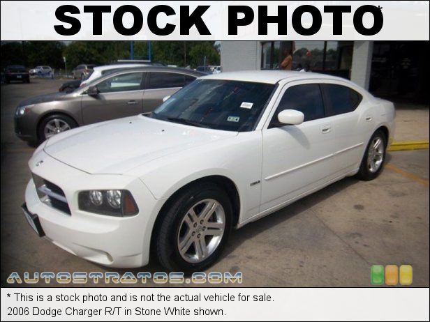 Stock photo for this 2006 Dodge Charger R/T 5.7L OHV 16V HEMI V8 5 Speed Autostick Automatic
