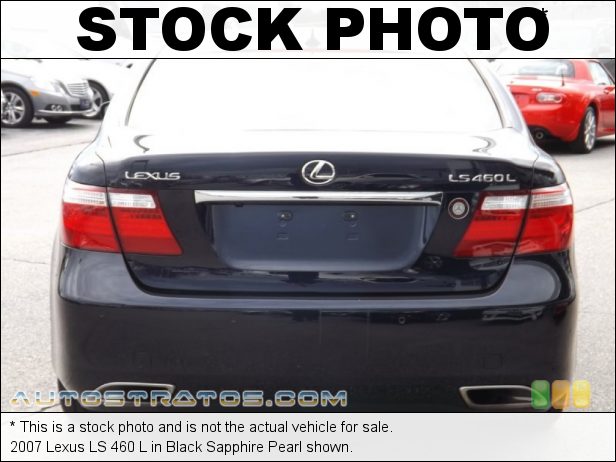Stock photo for this 2007 Lexus LS 460 L 4.6 Liter DOHC 32 Valve VVT V8 8 Speed Automatic