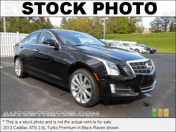 Stock photo for this 2013 Cadillac ATS 2.0L Turbo Premium 2.0 Liter DI Turbocharged DOHC 16-Valve VVT 4 Cylinder 6 Speed Hydra-Matic Automatic