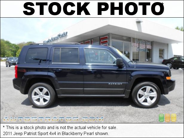 Stock photo for this 2011 Jeep Patriot 4x4 2.4 Liter DOHC 16-Valve VVT 4 Cylinder 5 Speed Manual