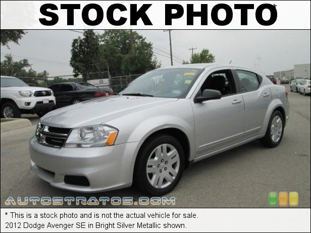 Stock photo for this 2012 Dodge Avenger SE 2.4 Liter DOHC 16-Valve Dual VVT 4 Cylinder 4 Speed Automatic