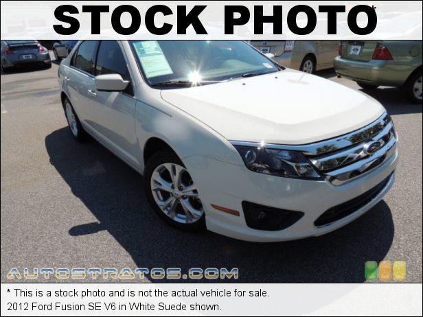 Stock photo for this 2012 Ford Fusion SE V6 3.0 Liter Flex-Fuel DOHC 24-Valve VVT Duratec V6 6 Speed Selectshift Automatic