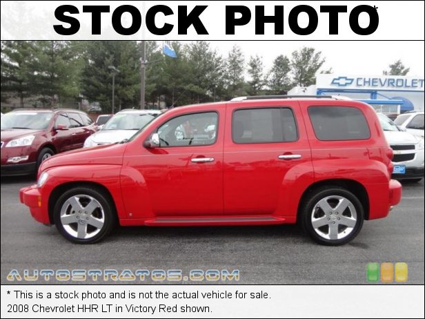 Stock photo for this 2008 Chevrolet HHR LT 2.4L DOHC 16V Ecotec 4 Cylinder 4 Speed Automatic
