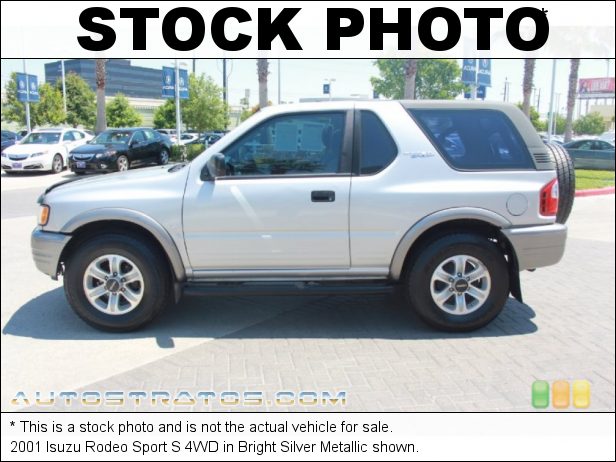 Stock photo for this 2002 Isuzu Rodeo Sport S Hard Top 3.2 Liter DOHC 24-Valve V6 4 Speed Automatic