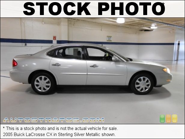 Stock photo for this 2005 Buick LaCrosse CX 3.8 Liter 3800 Series III V6 4 Speed Automatic