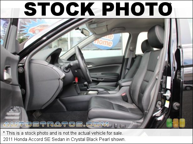 Stock photo for this 2011 Honda Accord SE Sedan 2.4 Liter DOHC 16-Valve i-VTEC 4 Cylinder 5 Speed Automatic