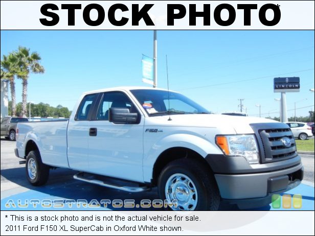 Stock photo for this 2011 Ford F150 XL SuperCab 5.0 Liter Flex-Fuel DOHC 32-Valve Ti-VCT V8 6 Speed Automatic