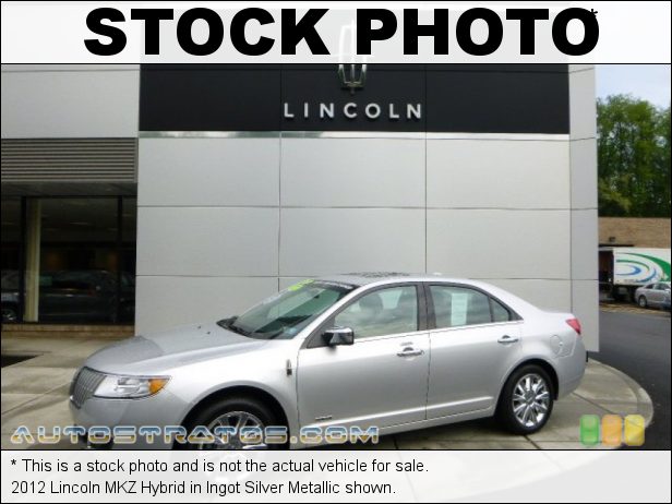 Stock photo for this 2012 Lincoln MKZ Hybrid 2.5 Liter Atkinson Cycle DOHC 16-Valve iVCT 4 Cylinder Gasoline/ e-CVT Automatic