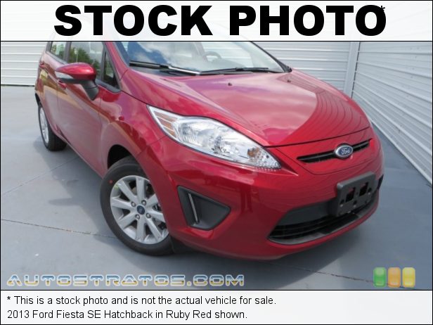 Stock photo for this 2013 Ford Fiesta SE Hatchback 1.6 Liter DOHC 16-Valve Ti-VCT Duratec 4 Cylinder 6 Speed PowerShift Automatic