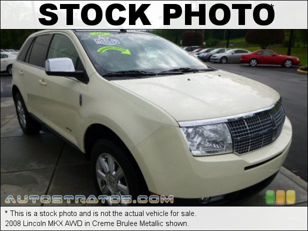 Stock photo for this 2008 Lincoln MKX AWD 3.5 Liter DOHC 24 Valve VVT V6 6 Speed Automatic