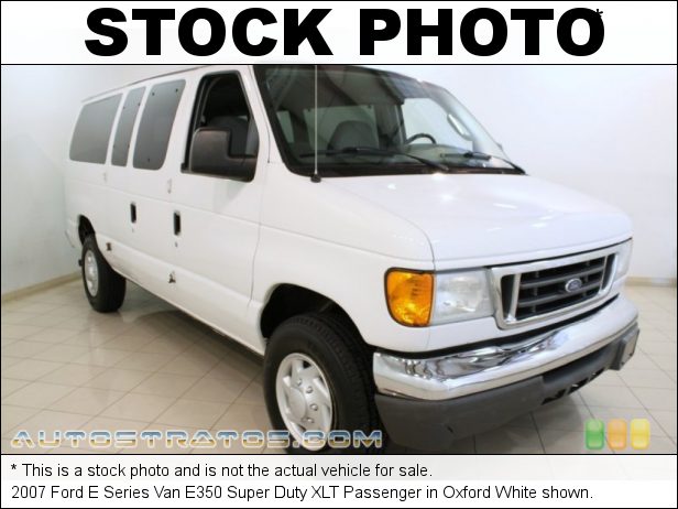 Stock photo for this 2007 Ford E Series Van E350 Passenger 5.4 Liter SOHC 16-Valve Triton V8 4 Speed Automatic