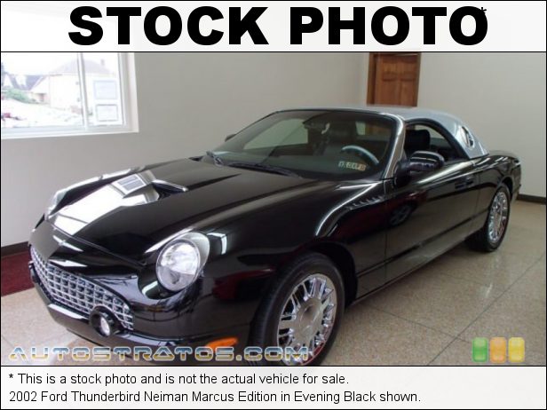Stock photo for this 2002 Ford Thunderbird Neiman Marcus Edition 3.9 Liter DOHC 32-Valve V8 5 Speed Automatic