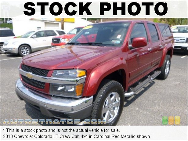 Stock photo for this 2010 Chevrolet Colorado LT Extended Cab 3.7 Liter DOHC 20-Valve VVT 5 Cylinder 4 Speed Automatic