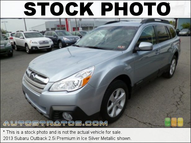 Stock photo for this 2013 Subaru Outback 2.5i Premium 2.5 Liter SOHC 16-Valve VVT Flat 4 Cylinder Lineartronic CVT Automatic
