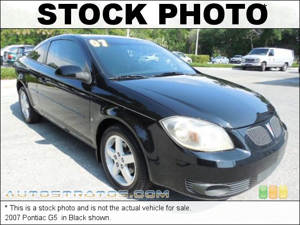Stock photo for this 2007 Pontiac G5  2.2 Liter DOHC 16-Valve 4 Cylinder 4 Speed Automatic