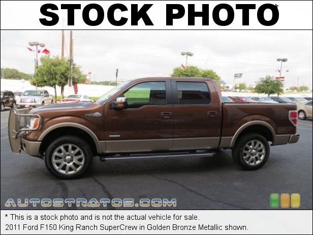 Stock photo for this 2011 Ford F150 SuperCrew 3.5 Liter GTDI EcoBoost Twin-Turbocharged DOHC 24-Valve VVT V6 6 Speed Automatic