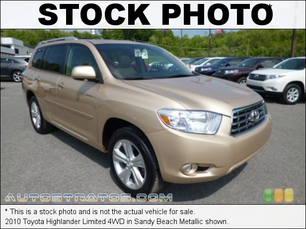 Stock photo for this 2010 Toyota Highlander Limited 4WD 3.5 Liter DOHC 24-Valve VVT-i V6 5 Speed ECT-i Automatic Stock photo for this 2010 Toyota Highlander Limited 4WD 3.5 Liter DOHC 24-Valve VVT-i V6 5 Speed ECT-i Automatic