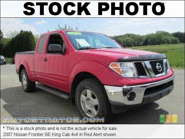 Stock photo for this 2007 Nissan Frontier King Cab 4x4 4.0 Liter DOHC 24-Valve VVT V6 5 Speed Automatic