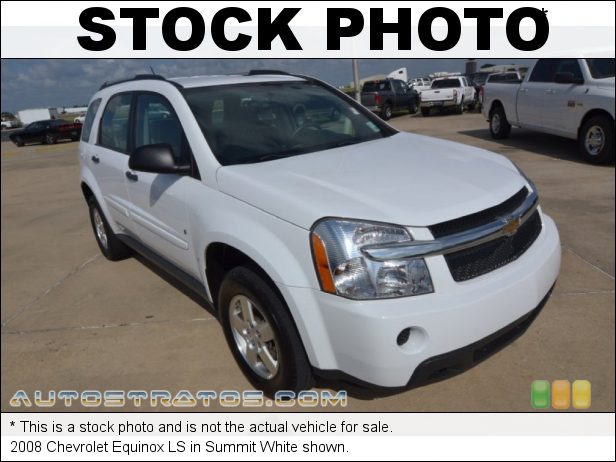 Stock photo for this 2008 Chevrolet Equinox LS 3.4 Liter OHV 12-Valve V6 5 Speed Automatic