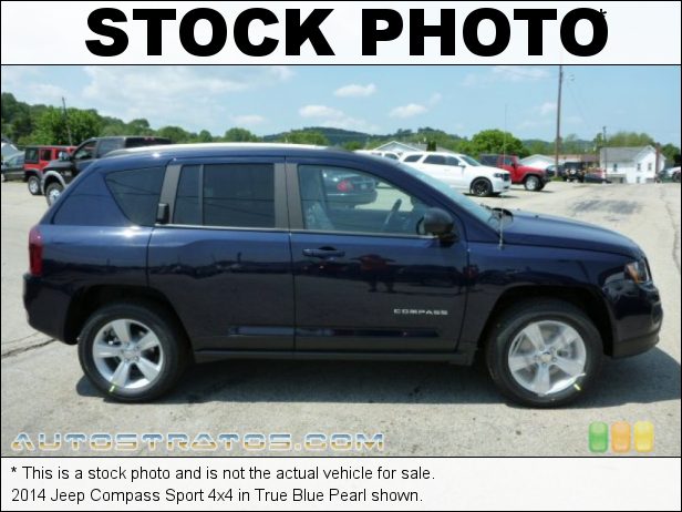 Stock photo for this 2014 Jeep Compass Sport 4x4 2.4 Liter DOHC 16-Valve Dual VVT 4 Cylinder 5 Speed Manual