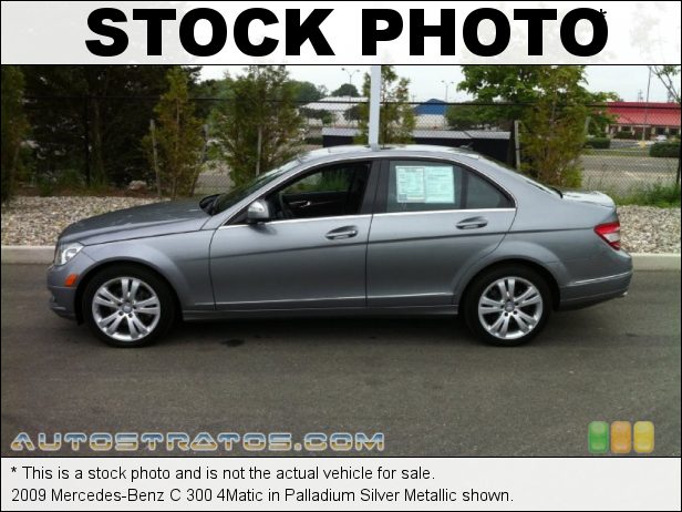 Stock photo for this 2009 Mercedes-Benz C 300 4Matic 3.0 Liter DOHC 24-Valve VVT V6 7 Speed Automatic