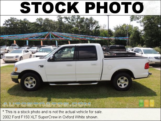 Stock photo for this 2002 Ford F150 SuperCrew 5.4 Liter SOHC 16V Triton V8 4 Speed Automatic
