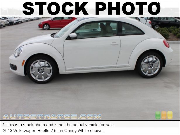 Stock photo for this 2013 Volkswagen Beetle 2.5L 2.5 Liter DOHC 20-Valve VVT 5 Cylinder 6 Speed Tiptronic Automatic